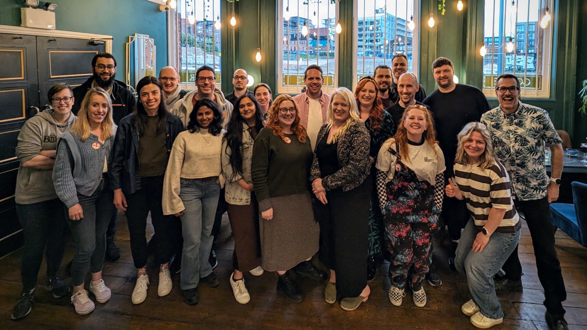 A team shot of the worker owners of The Developer Society
