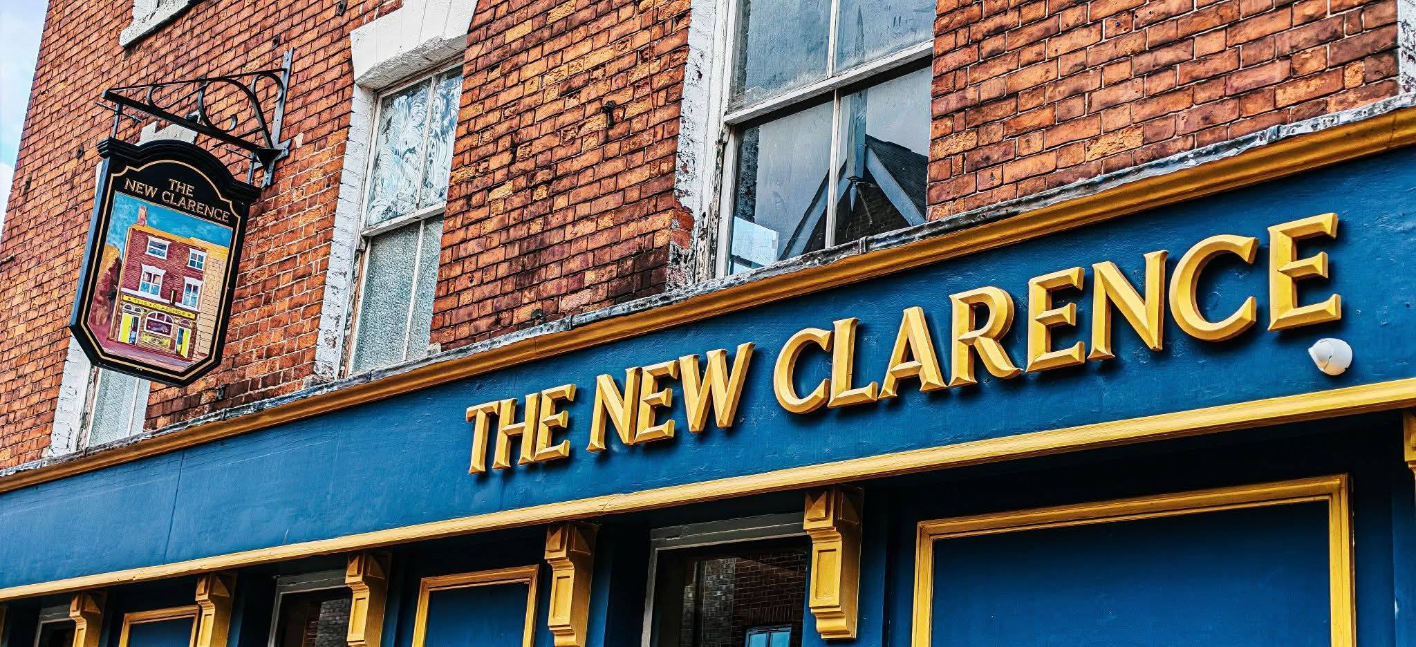 Exterior of the New Clarence pub