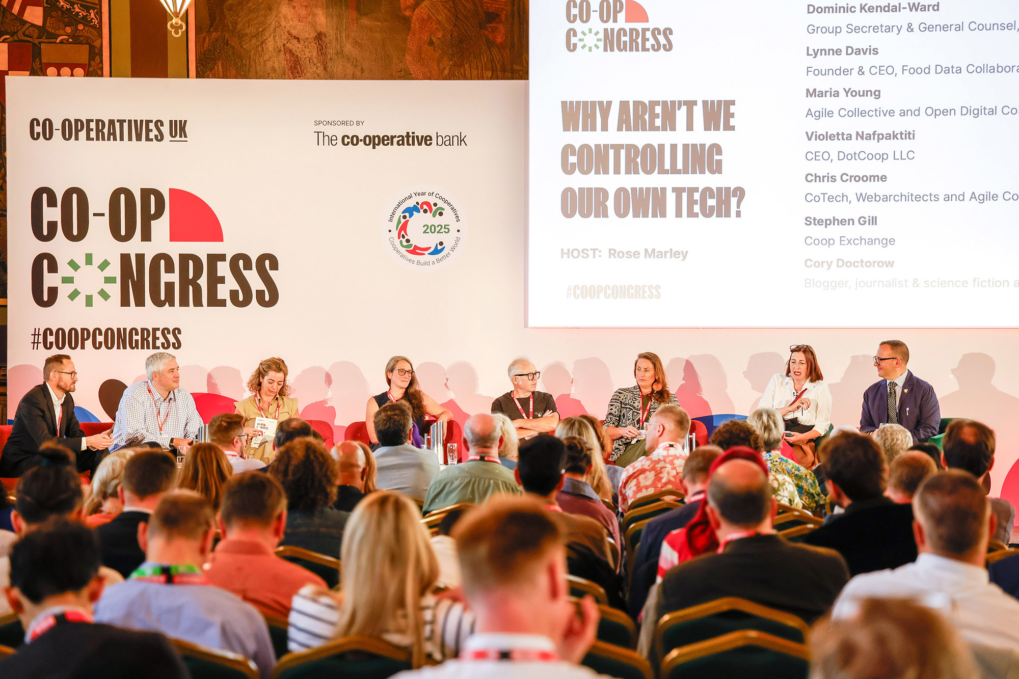 Congress 2025 - Tech panel on stage