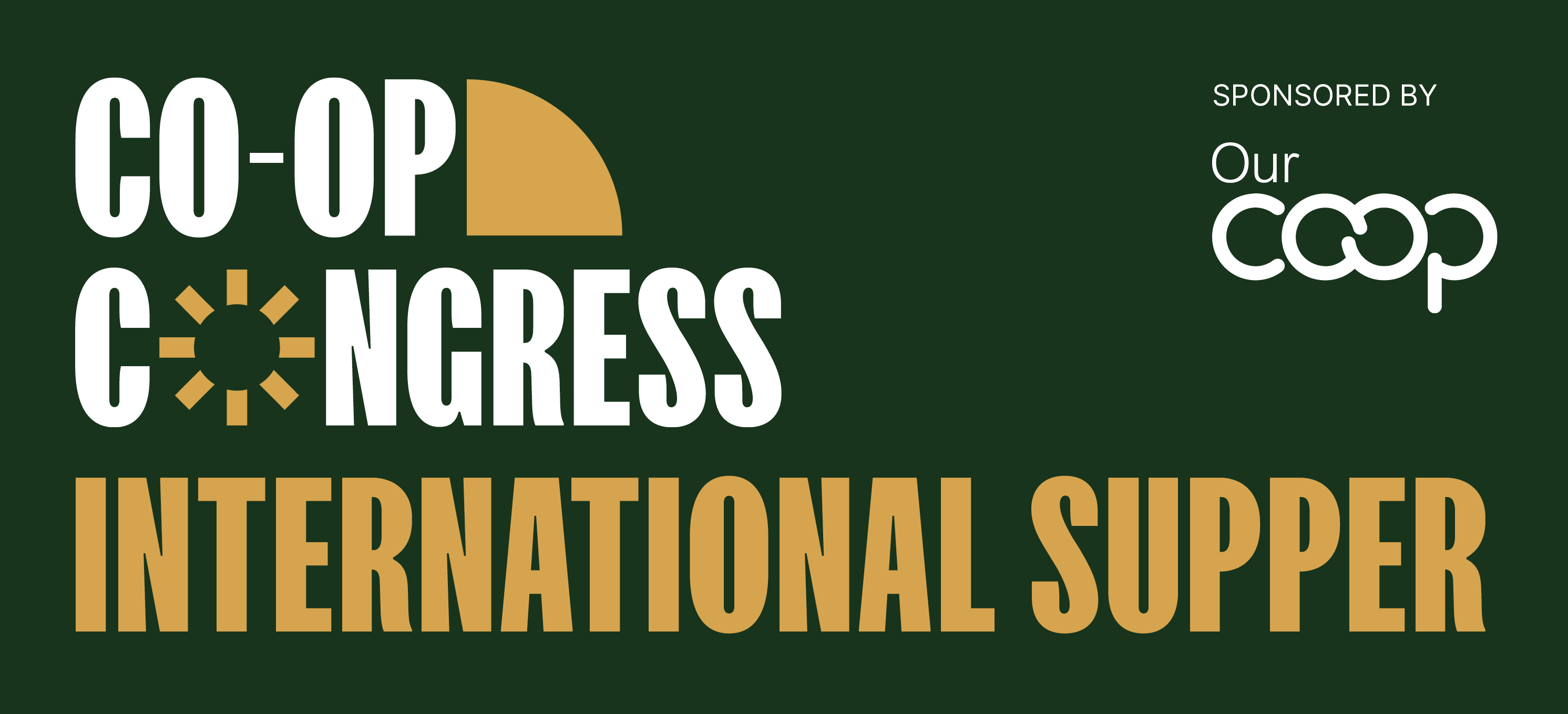 The Co-op Congress International Supper is proudly sponsored by OurCoop