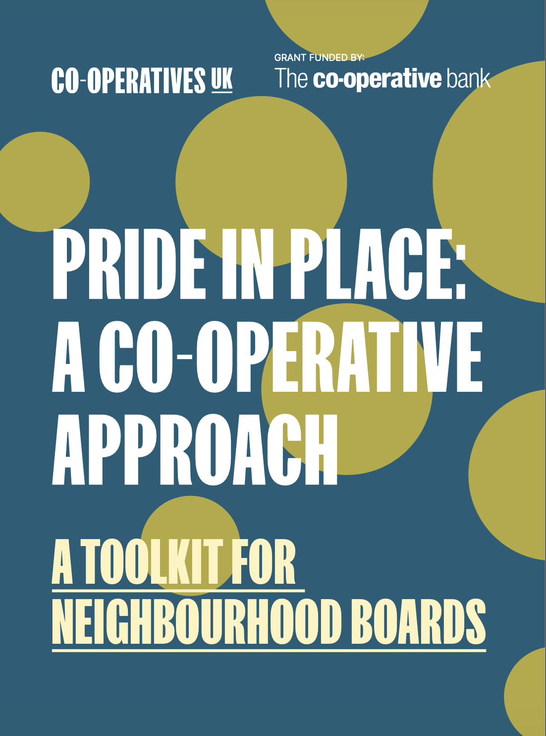 Pride in Place: A co-operative approach | A toolkit for neighbourhood boards