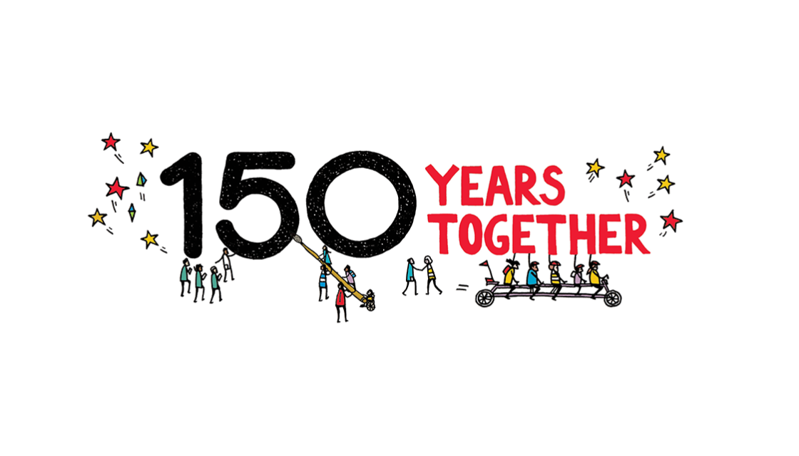 150 years Banner