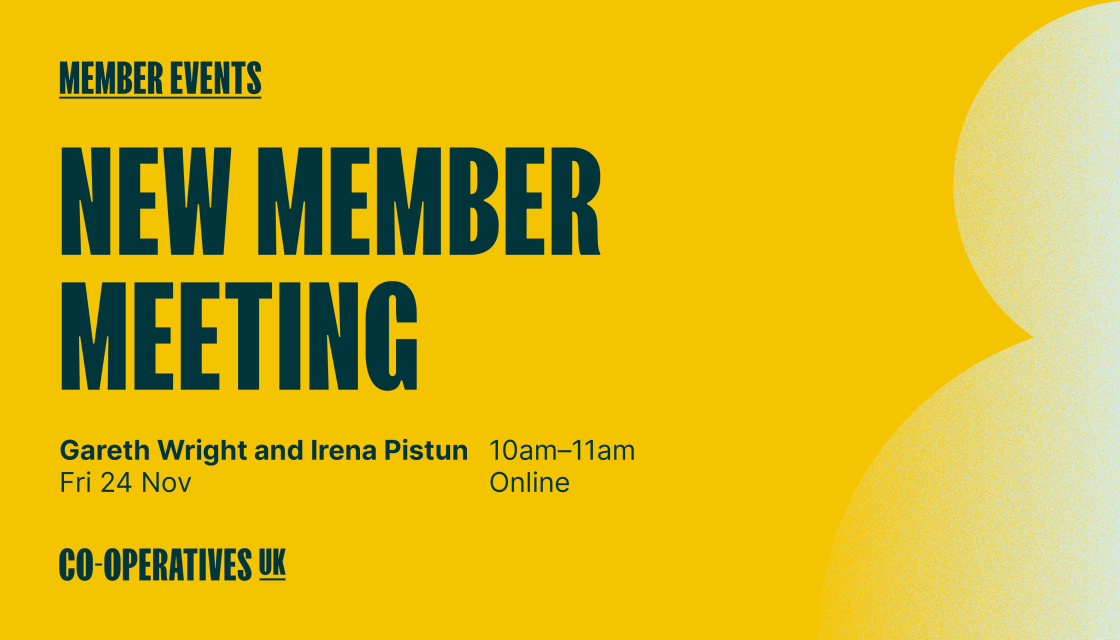 New member meeting