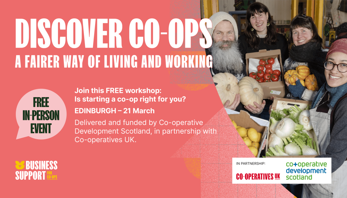 Discover co-ops – a fairer way of living and working