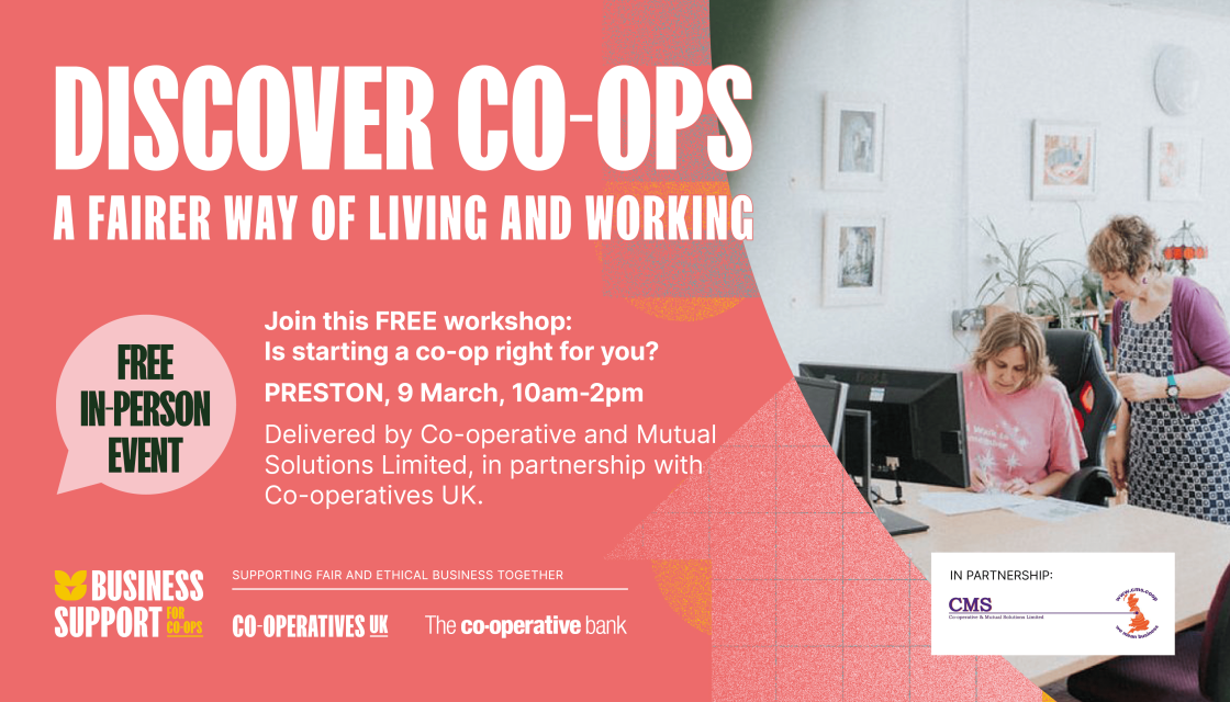Discover co-ops – a fairer way of living and working