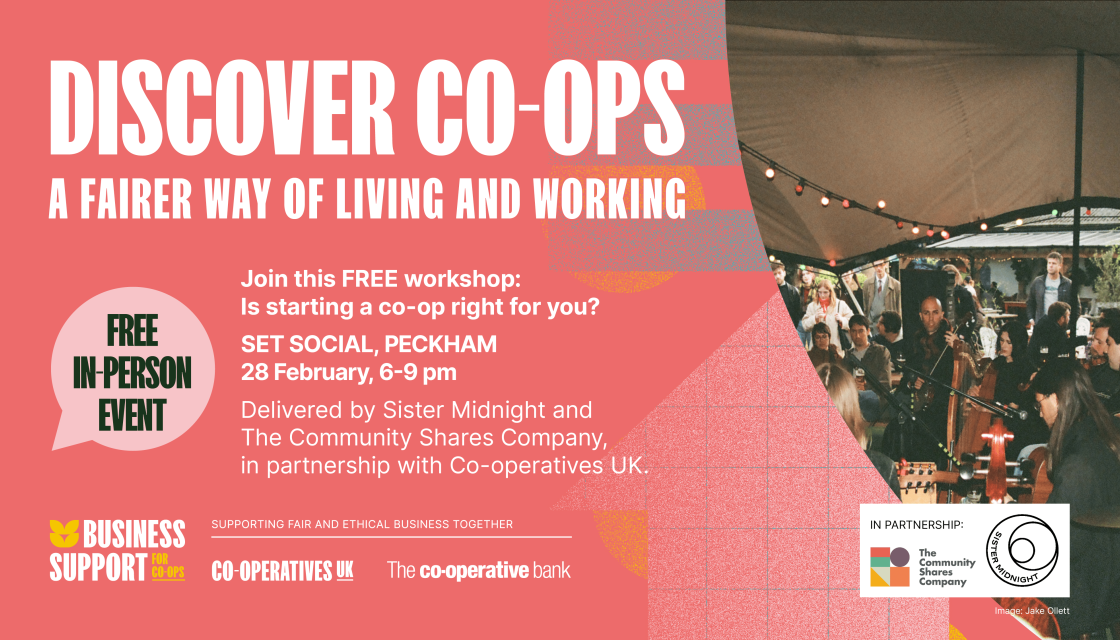 Discover co-ops – a fairer way of living and working
