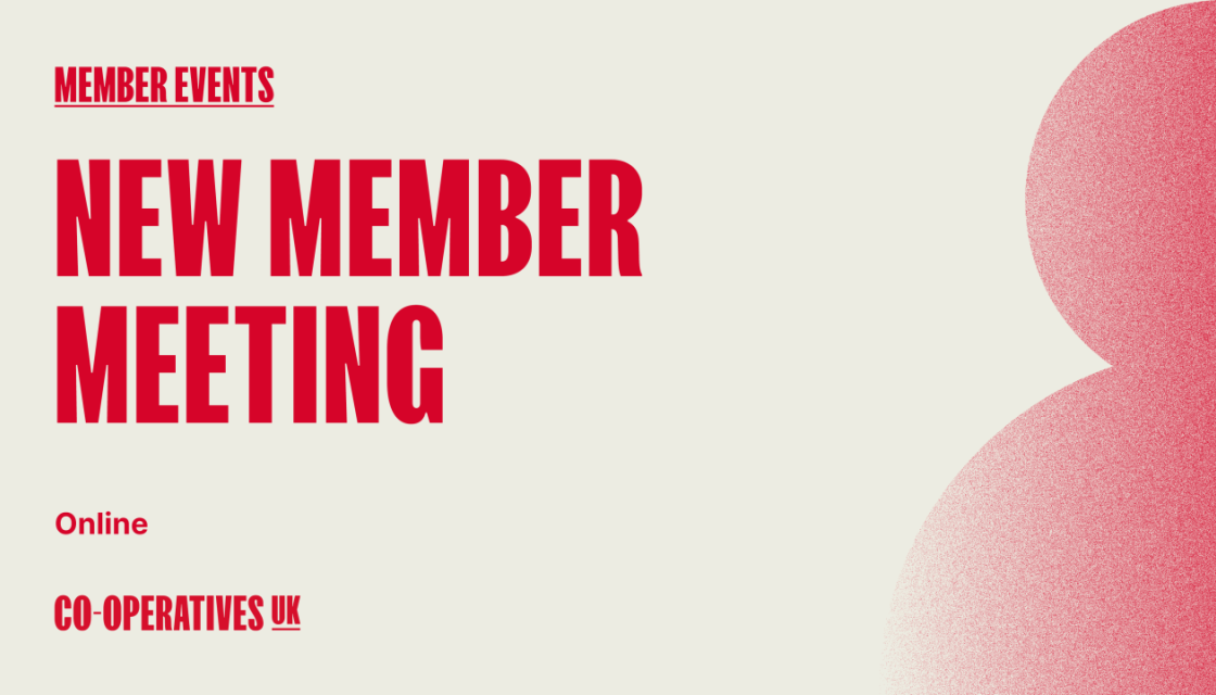 A graphic saying New Member Meeting