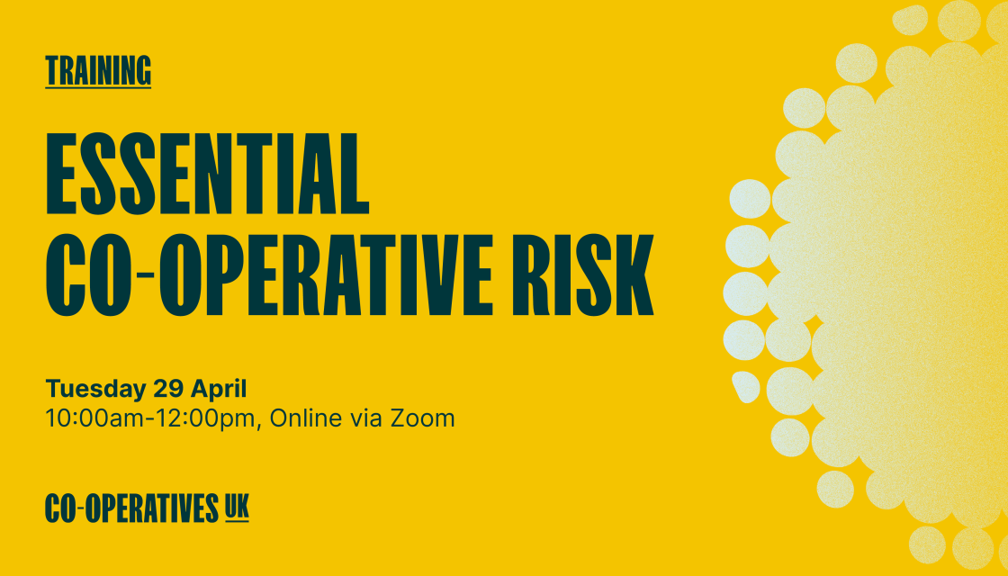 A graphic saying Essential Co-operative Risk