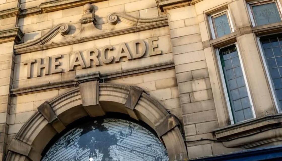 Exterior of the Dewsbury Arcade