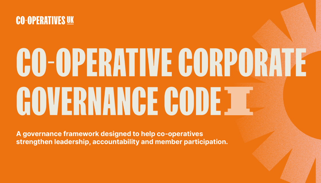 A graphic saying Co-operative Corporate Governance Code 