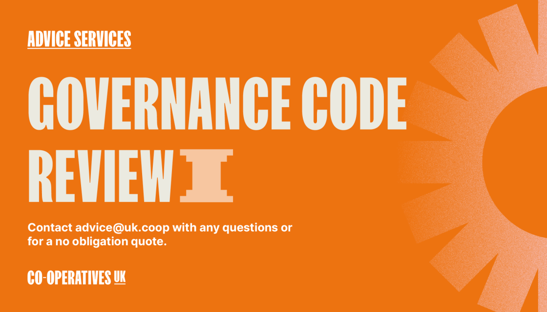 A graphic saying Governance Code Review