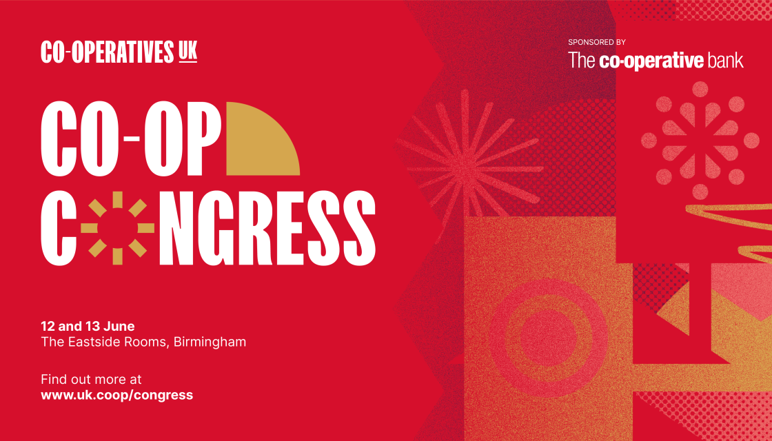 Co-op Congress 2026 – proudly sponsored by The Co-operative Bank