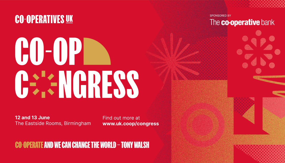Co-op Congress 2026 – proudly sponsored by The Co-operative Bank