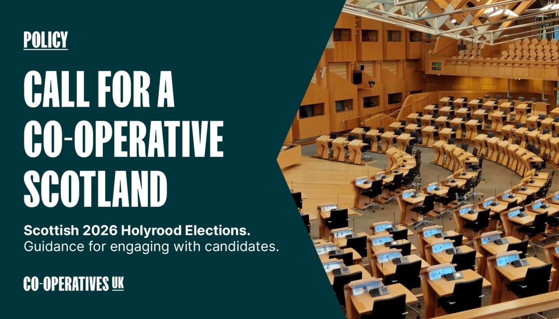 Call for a Co-operative Scotland: Scottish 2026 Holyrood Elections. Guidance for engaging with candidates