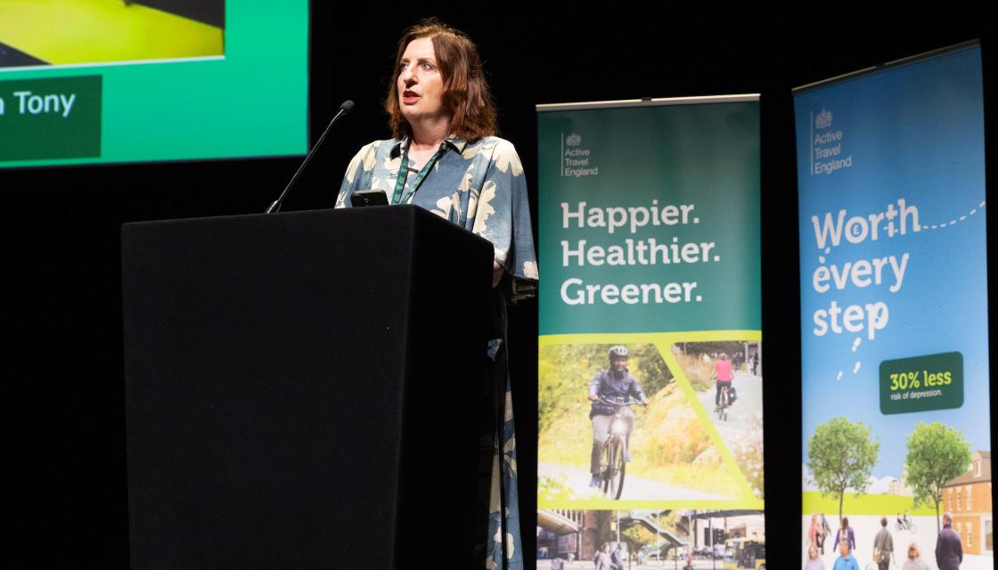 Rose Marley, Active Travel Event, Manchester – Jonathan Keenan Photography