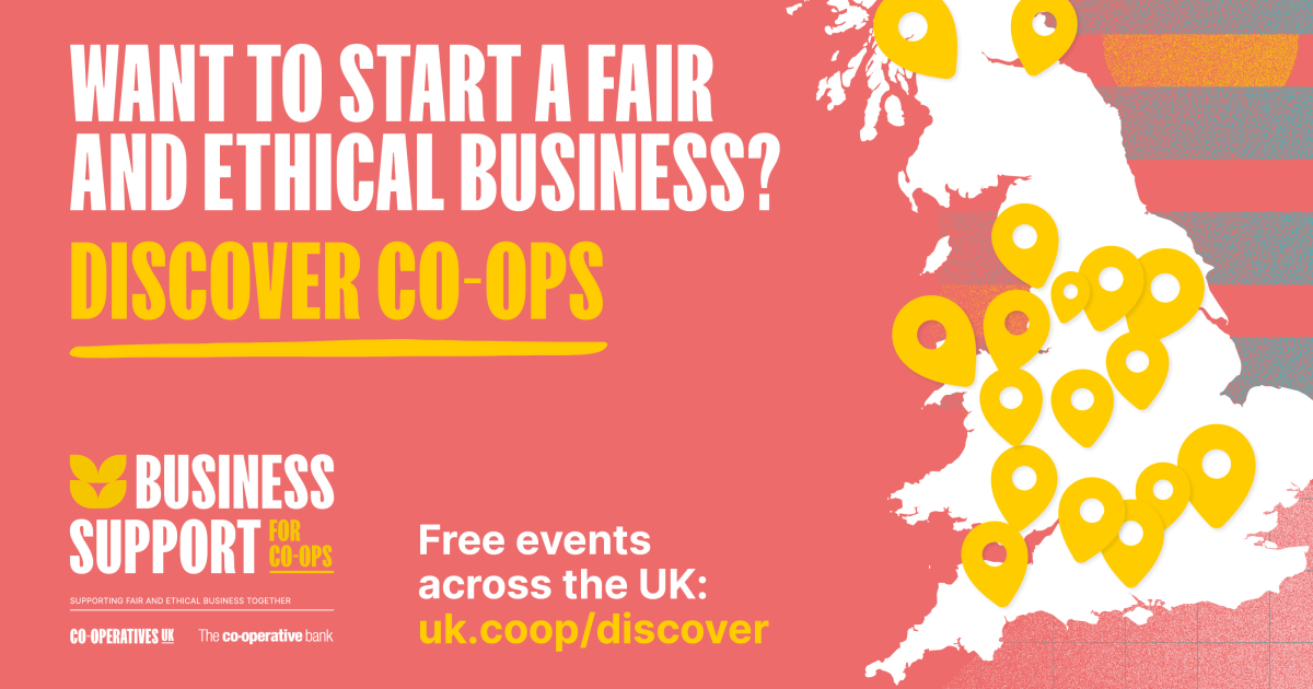 Discover co-ops FREE in-person workshops – promotional resources | Co ...