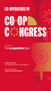 Co-op Congress 2026 – proudly sponsored by The Co-operative Bank