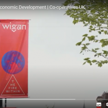 Sign saying Wigan