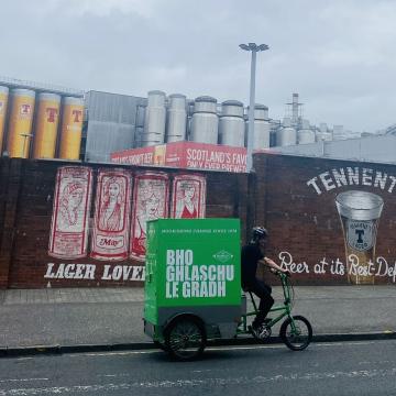 Pedal power: Greencity Wholefoods trial trike delivery 