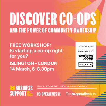 Discover co-ops – a fairer way of living and working