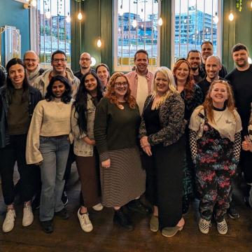 A team shot of the worker owners of The Developer Society