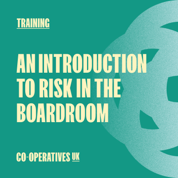 A graphic saying An introduction to risk in the boardroom 