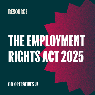 Graphic with - Employment Rights Act 2025