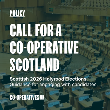 Call for a Co-operative Scotland: Holyrood Elections