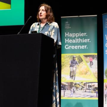 Rose Marley, Active Travel Event, Manchester – Jonathan Keenan Photography